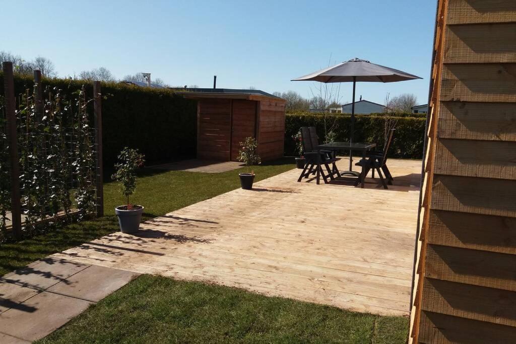 Luxe Vakantie Bungalow Met 3 Slaapkamers Dronrijp 외부 사진